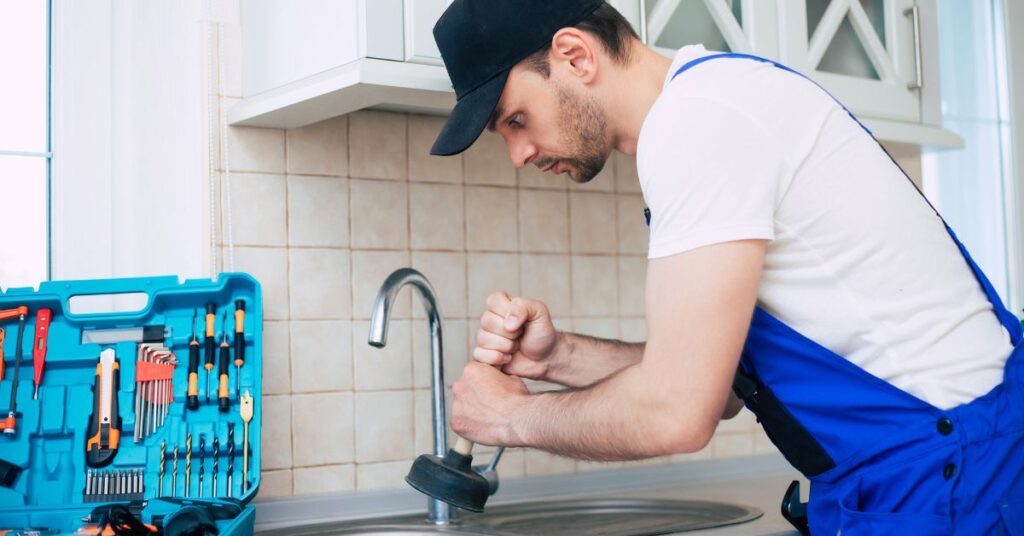 הכיור סתום